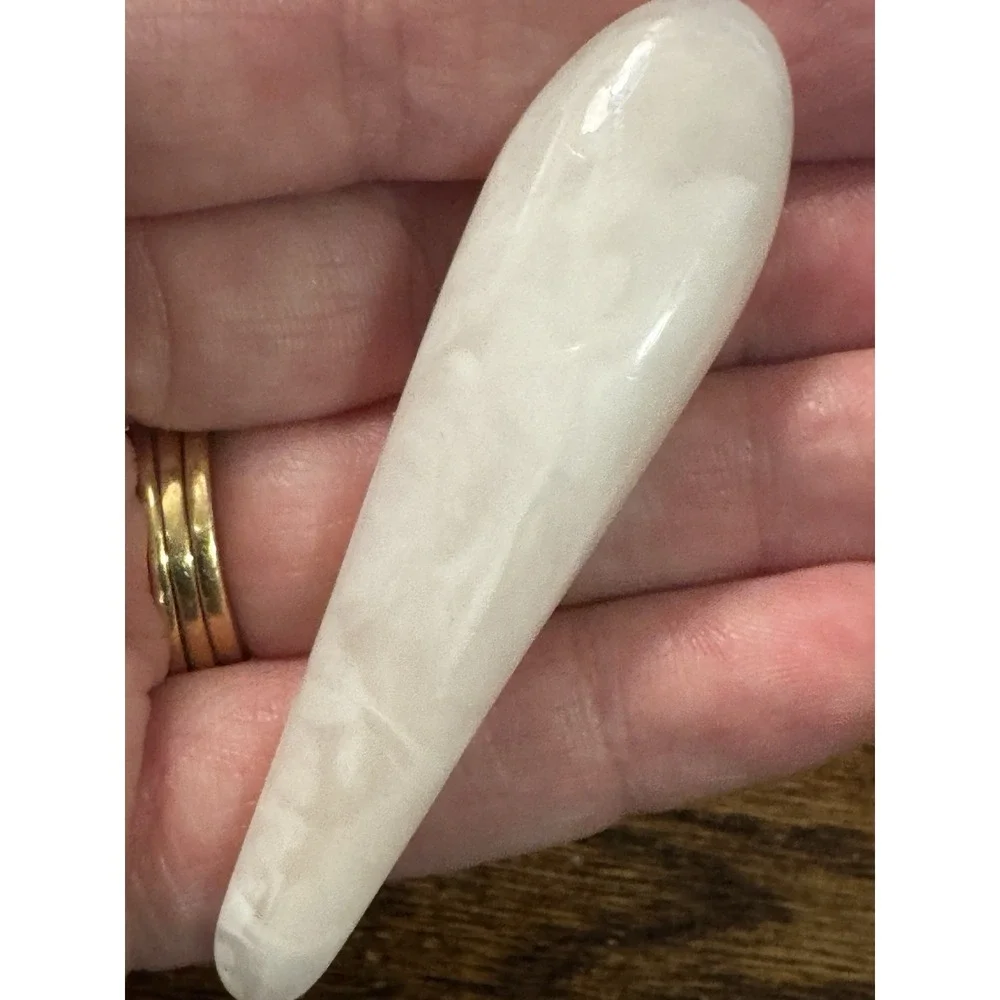 White Plastic ? Hair Barrette Clean Girl‎ Boho Chic Minimalist Neutral Cottage